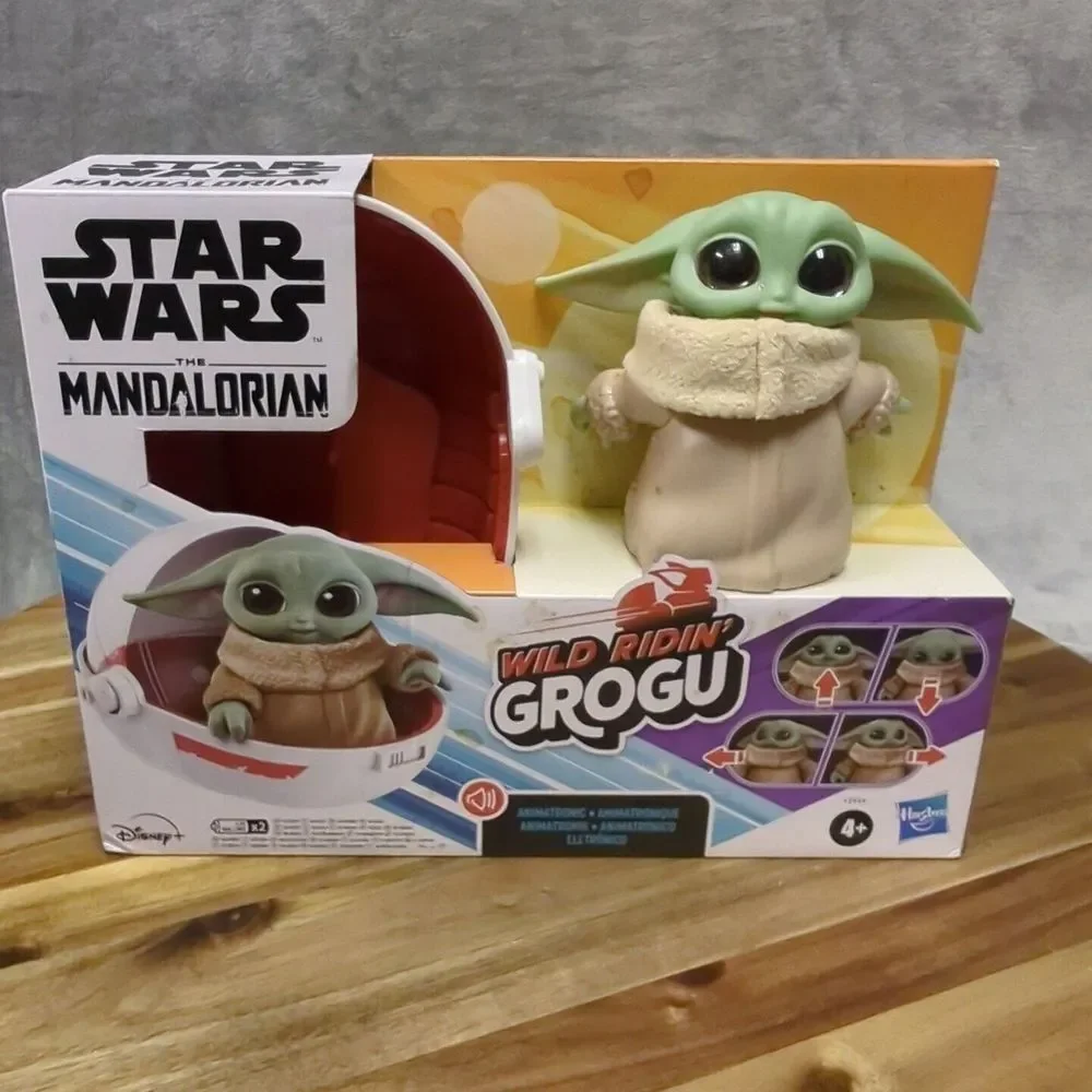 Disney Star Wars Mandalorian‎ -Wild Ridin' Grogu Interactive Animatronic NIB